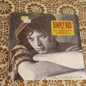 Picture Book Vinyl Record - Black and Gray